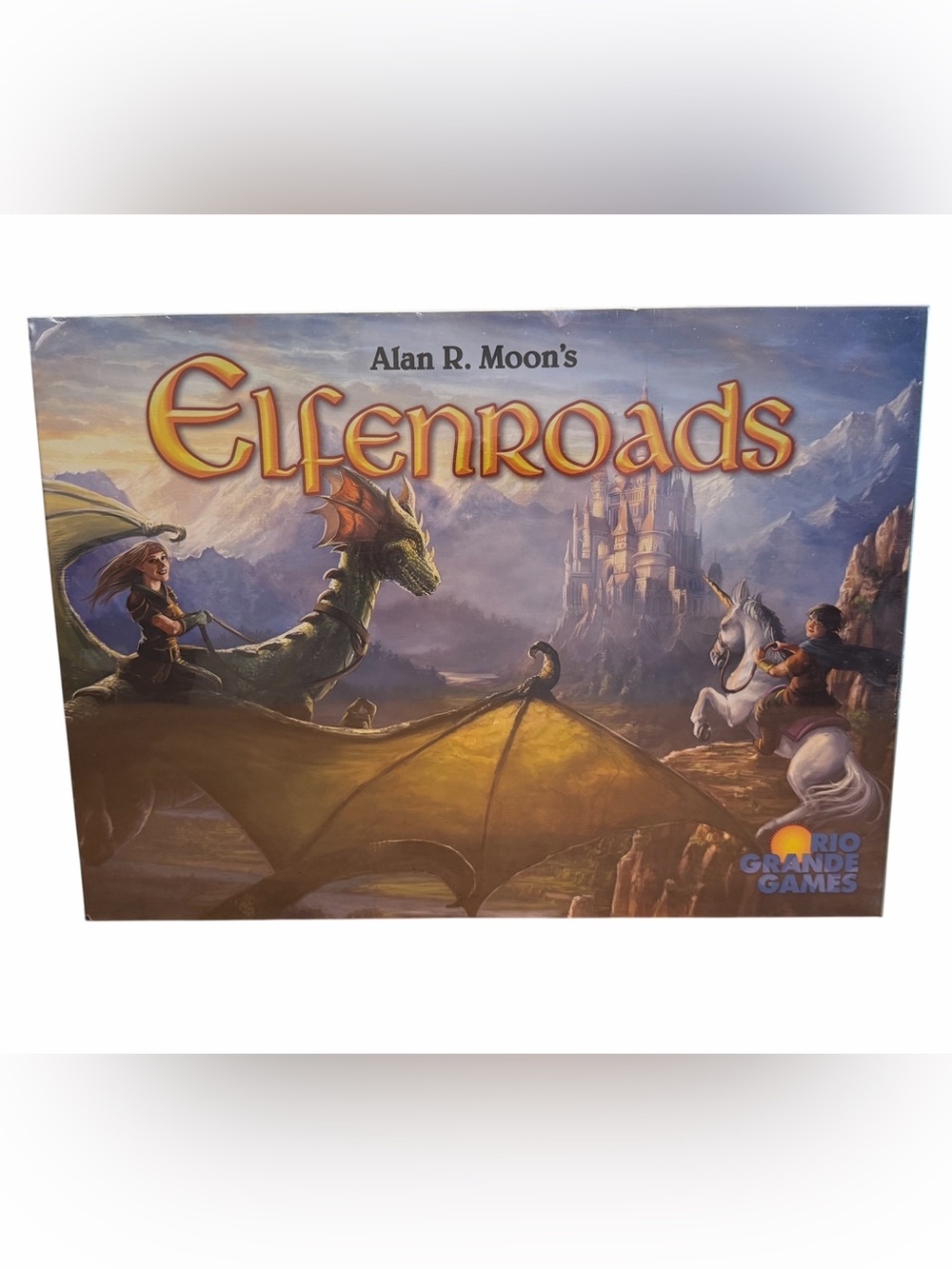 RARE Elfenroads Board Game Alan R. Moon 2015 Rio Grande Complete Sealed Fantasy